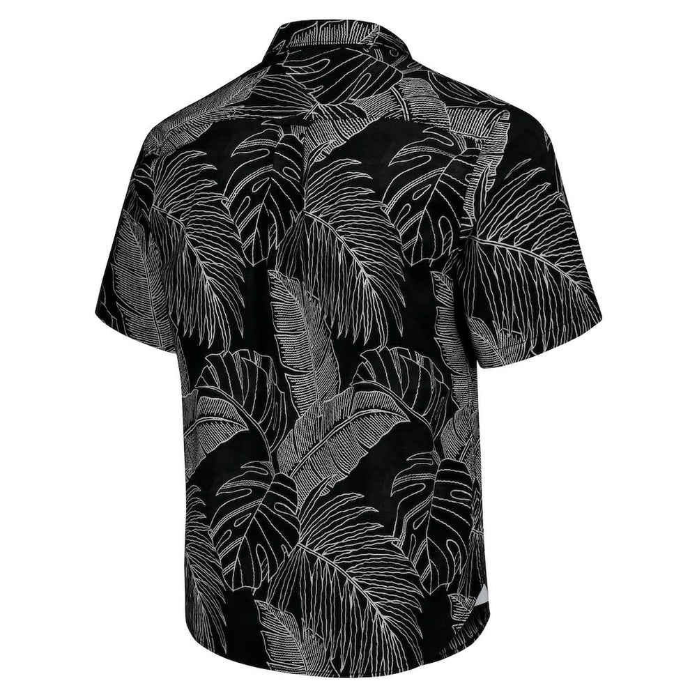 Miami Dolphins Sport Vine Line Button-Down Shirt - Black outlet
