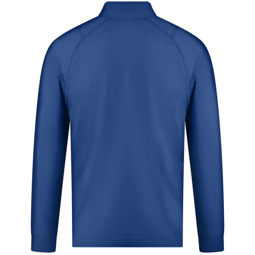 New York Rangers Levelwear Theory Insignia Core Quarter-Zip Pullover Top Blue