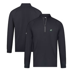 Dallas Stars Levelwear Theory Insignia Core Quarter-Zip Pullover Top Black