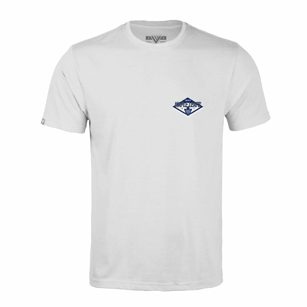 Toronto Maple Leafs Levelwear Richmond Club Patch 2.0 T-Shirt White