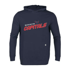 Washington Capitals Levelwear Relay Premier 2.0 Pullover Hoodie Navy