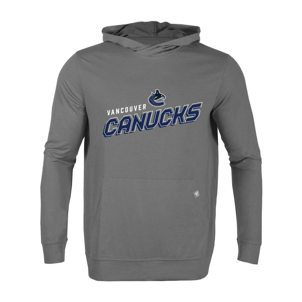 Vancouver Canucks Levelwear Relay Premier 2.0 Pullover Hoodie Gray