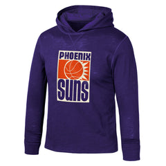 Phoenix Suns Youth Hardwood Classics Legendary Slub Lightweight Pullover Hoodie - Purple | Mitchell & Ness outlet