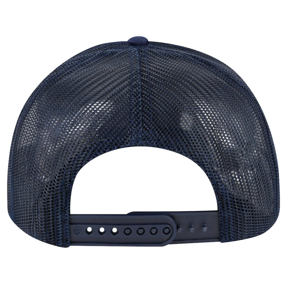 Boston Red Sox Local Patch Foam Front Trucker Adjustable Hat - Navy | 47 brand
