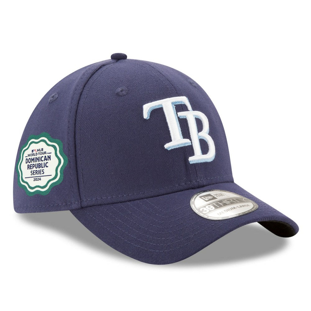 Tampa Bay Rays 2024 MLB World Tour: Dominican Republic Series 39THIRTY Flex Hat - Navy | New Era