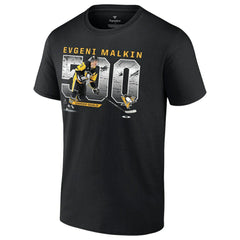 Evgeni Malkin Pittsburgh Penguins 500 Goals T-Shirt Black