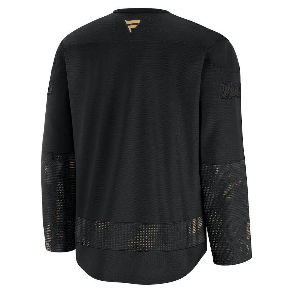 Winnipeg Jets Fanatics 2024 Military Appreciation Practice Jersey Black