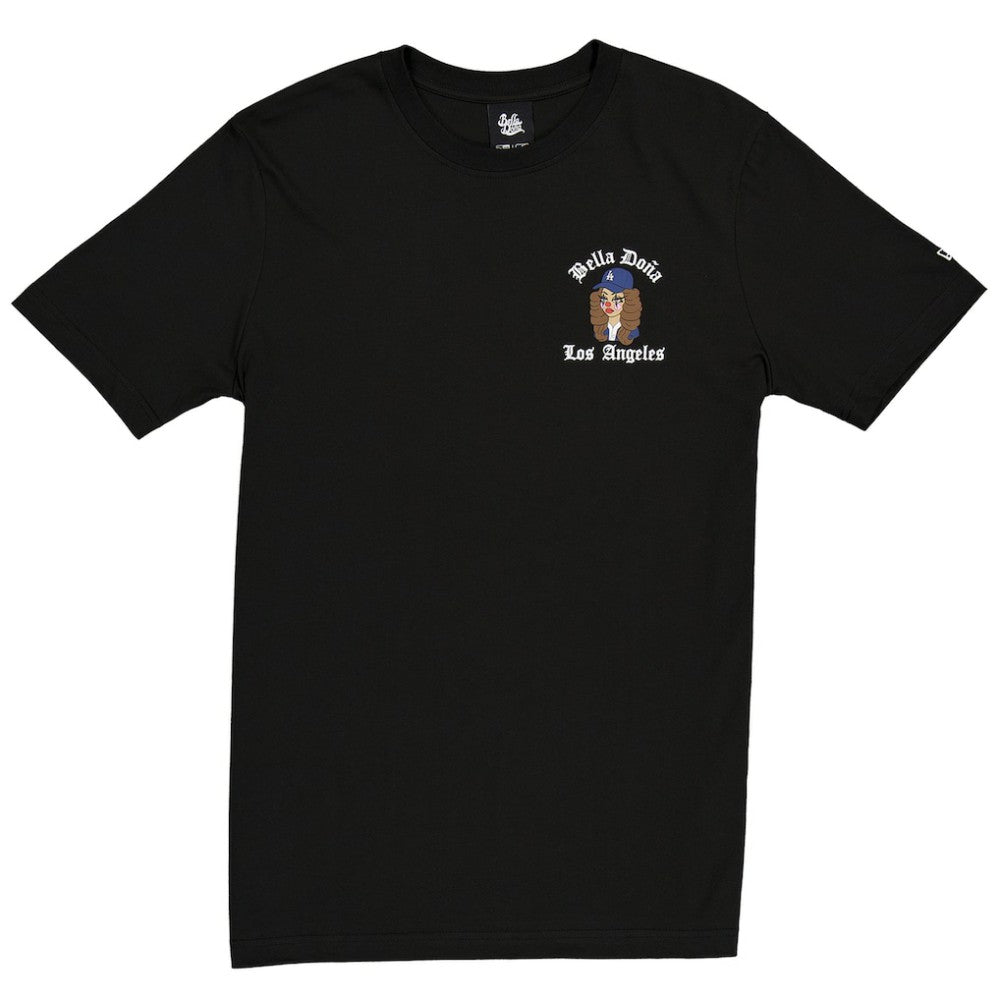 Women's Bella Dona x Los Angeles Dodgers T-Shirt - Black | New Era