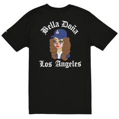 Women's Bella Dona x Los Angeles Dodgers T-Shirt - Black | New Era