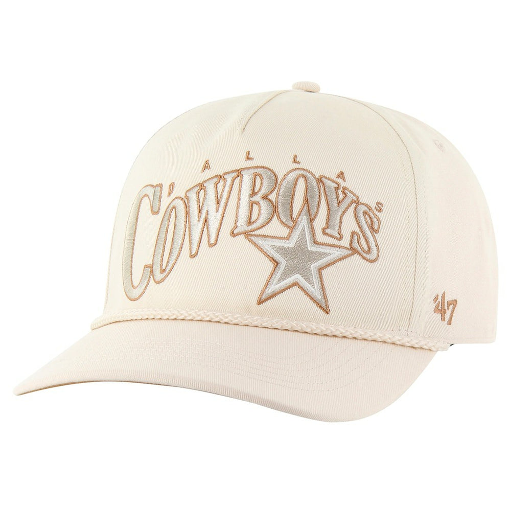Dallas Cowboys '47 Wave Rope Hitch Adjustable Hat - Natural for sale