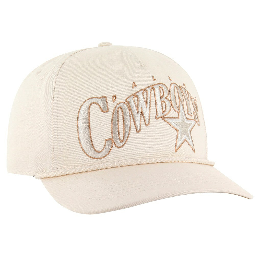Dallas Cowboys '47 Wave Rope Hitch Adjustable Hat - Natural for sale