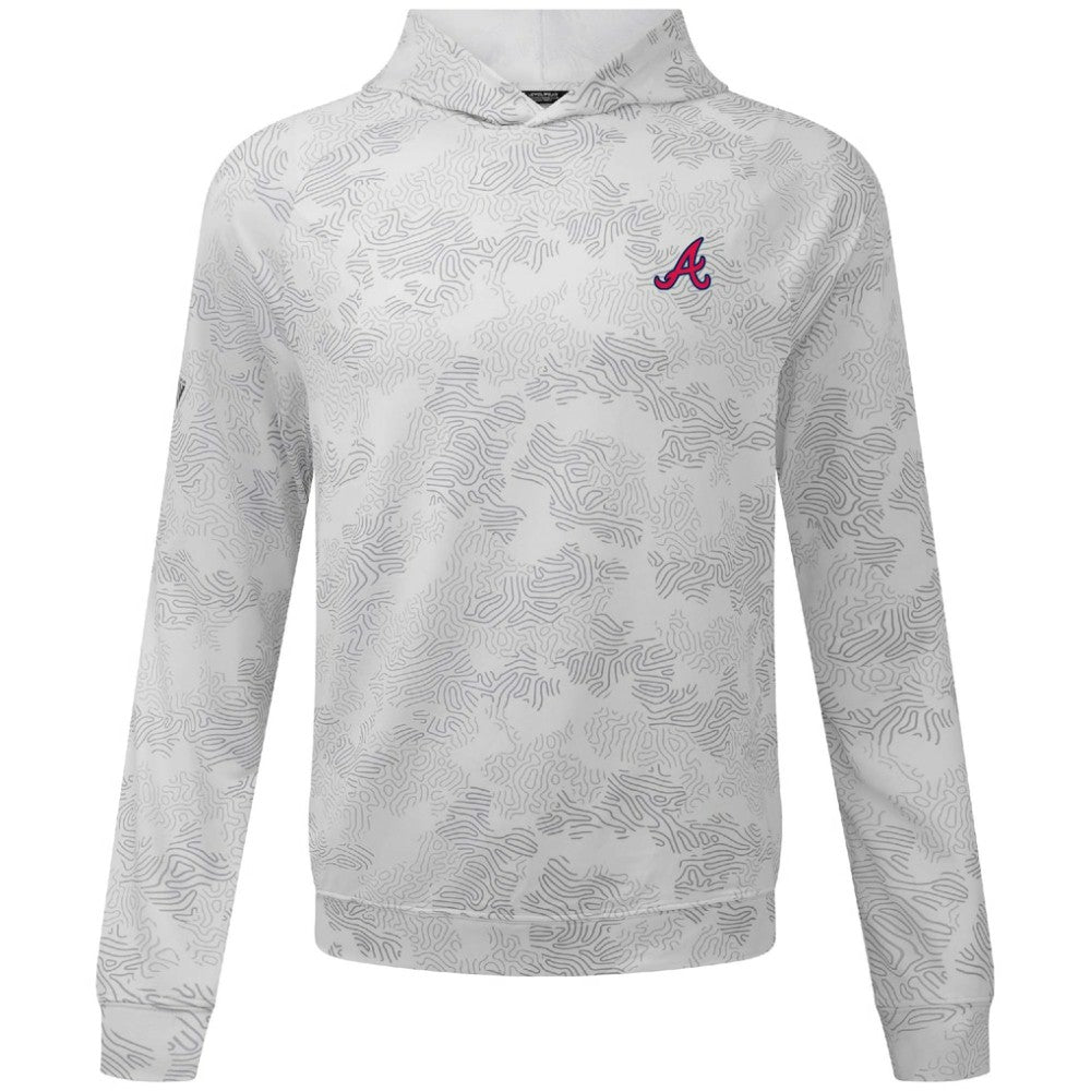 Atlanta Braves Levelwear Blender Insignia Hoodie - White