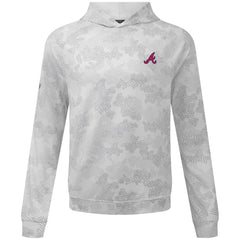 Atlanta Braves Levelwear Blender Insignia Hoodie - White