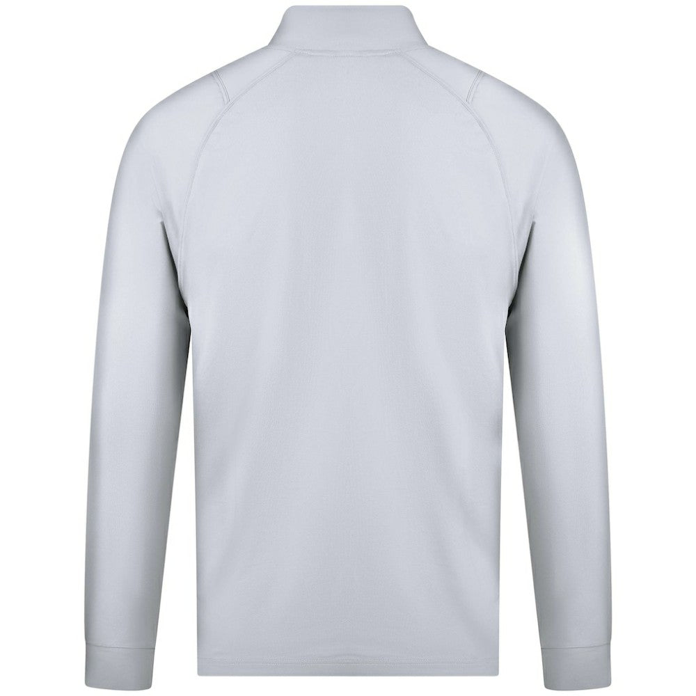Atlanta Braves Levelwear Theory Insignia Quarter-Zip Pullover - White