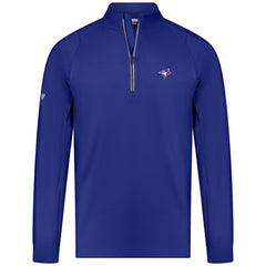 Toronto Blue Jays Levelwear Theory Insignia Quarter-Zip Pullover - Royal