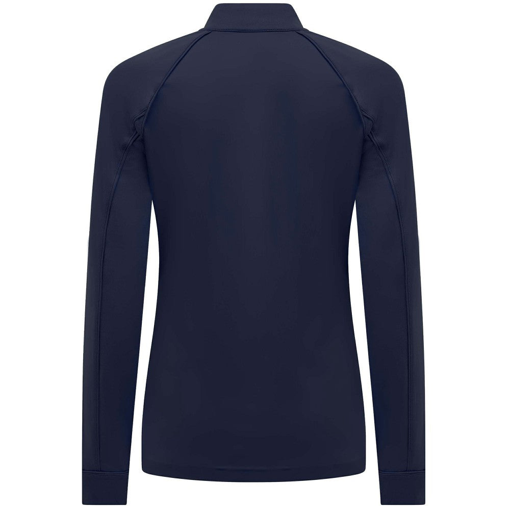 Milwaukee Brewers Levelwear Women's Kinetic Insignia Quarter-Zip Pullover - Navy