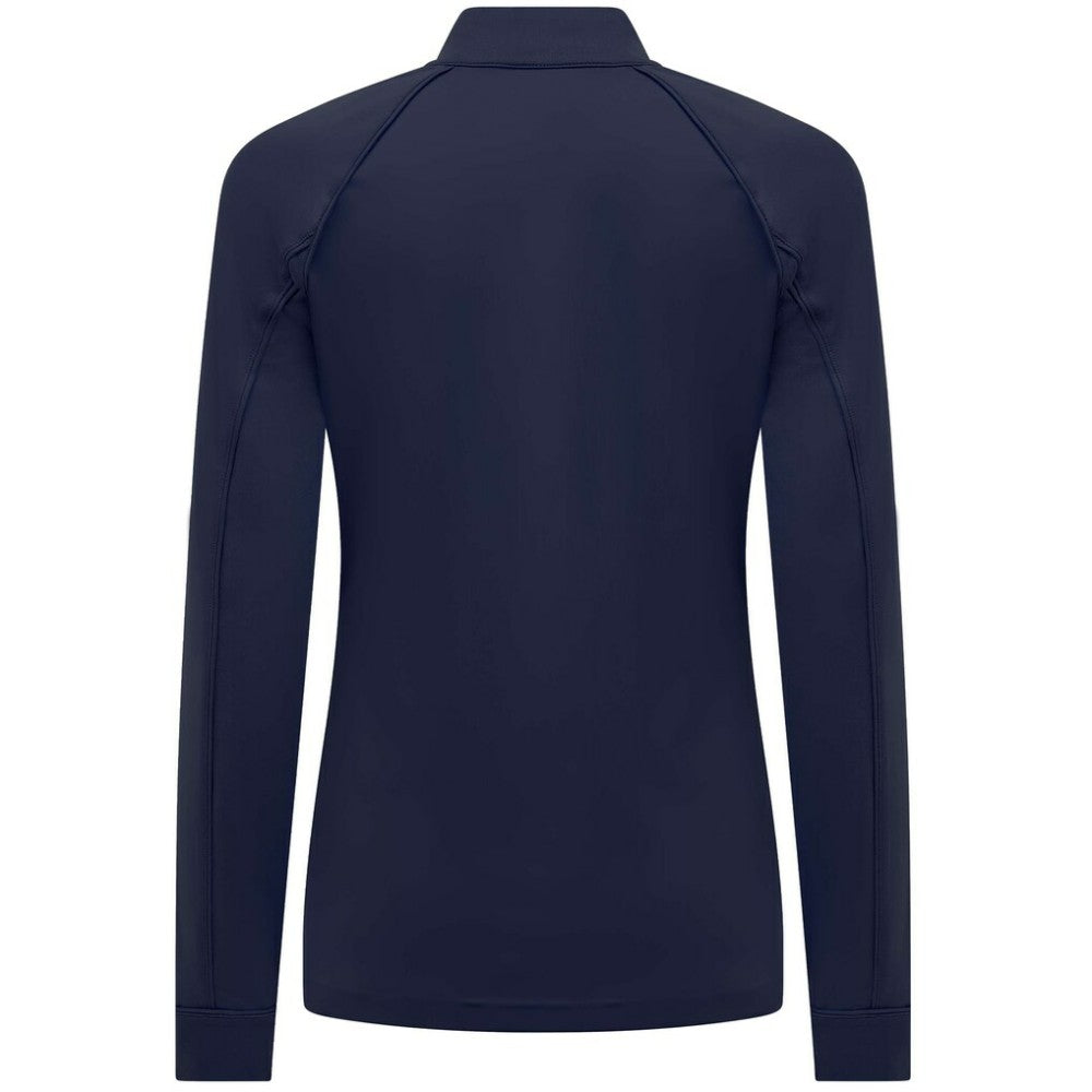 Minnesota Twins Levelwear Women's Kinetic Insignia Quarter-Zip Pullover - Navy