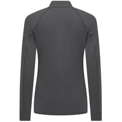 Seattle Mariners Levelwear Women's Kinetic Insignia Quarter-Zip Pullover - Charcoal