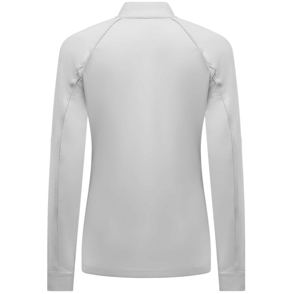 Toronto Blue Jays Levelwear Women's Kinetic Insignia Quarter-Zip Pullover - White