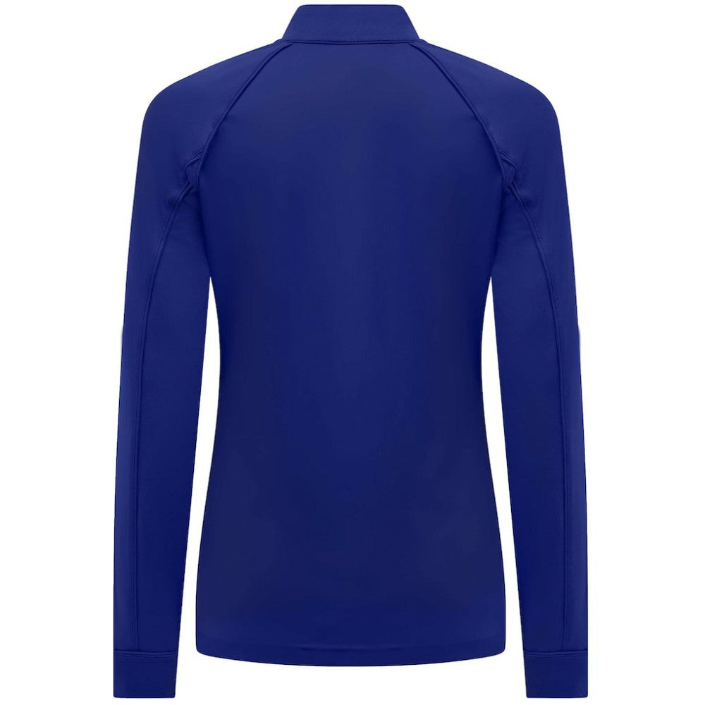 Chicago Cubs Levelwear Women's Kinetic Insignia Quarter-Zip Pullover - Royal