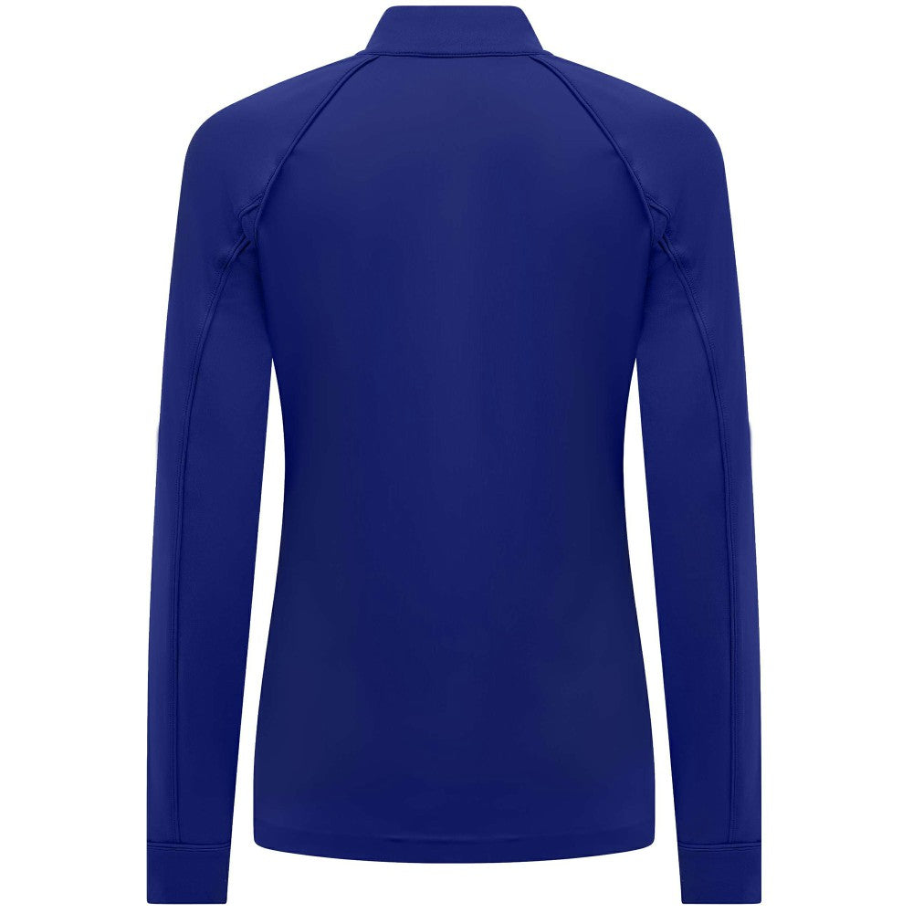 Kansas City Royals Levelwear Women's Kinetic Insignia Quarter-Zip Pullover - Royal