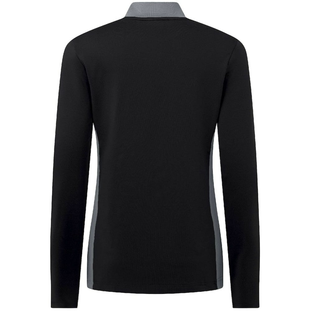 Philadelphia Phillies Levelwear Women's Moxie Insignia Quarter-Zip Pullover - Black