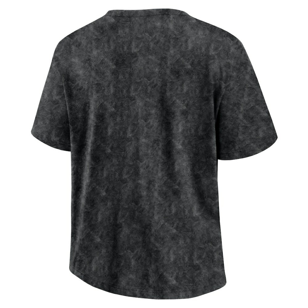 Boston Bruins Fanatics Women's Faded Wash T-Shirt Black