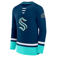 Seattle Kraken Fanatics High Point Long Sleeve T-Shirt Deep Sea Blue
