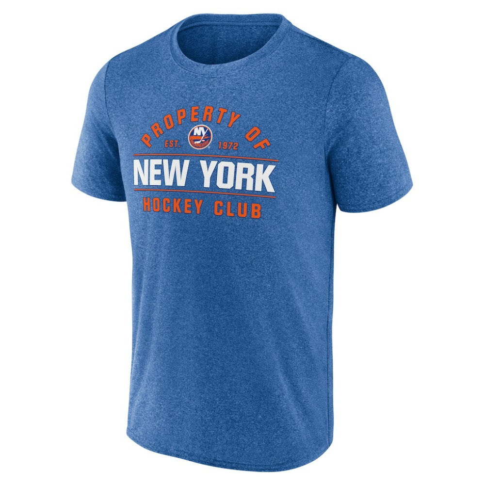 New York Islanders Fanatics Property Of T-Shirt Heather Royal