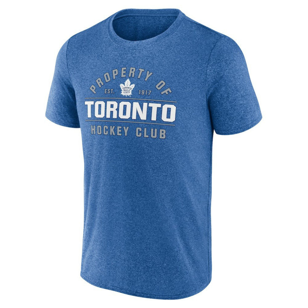 Toronto Maple Leafs Fanatics Property Of T-Shirt Heather Blue