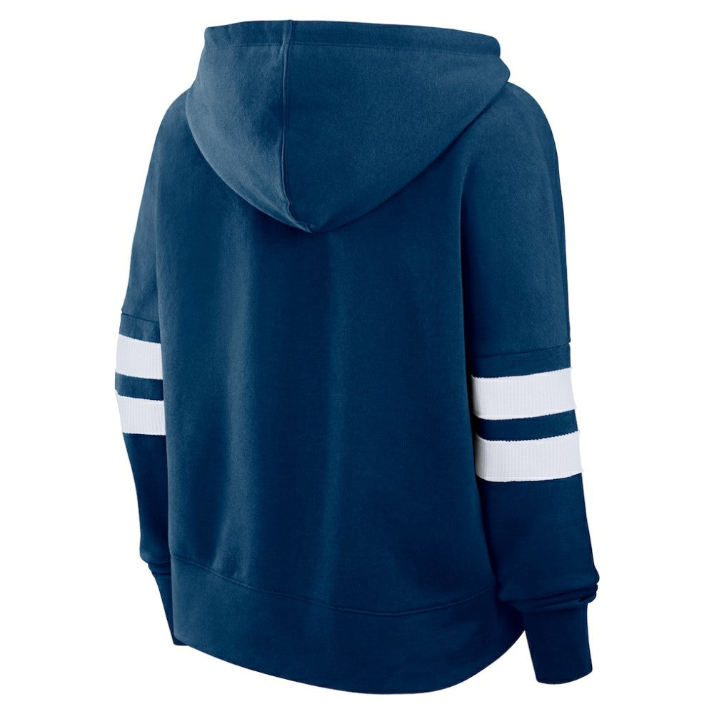 Seattle Kraken Fanatics Women's Oversized Seize Pullover Hoodie Deep Sea Blue
