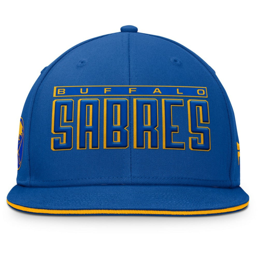Buffalo Sabres Fanatics Fundamental Gino Stack Snapback Hat Royal