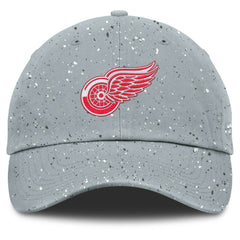 Detroit Red Wings Fanatics Women's Heritage Snow Day Speckle Adjustable Hat Gray