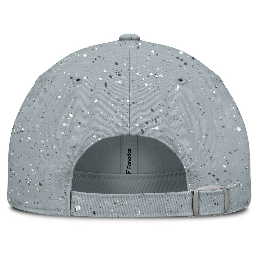 Chicago Blackhawks Fanatics Women's Heritage Snow Day Speckle Adjustable Hat Gray