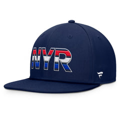 New York Rangers Fanatics Authentic Pro Alternate Jersey Snapback Hat Navy