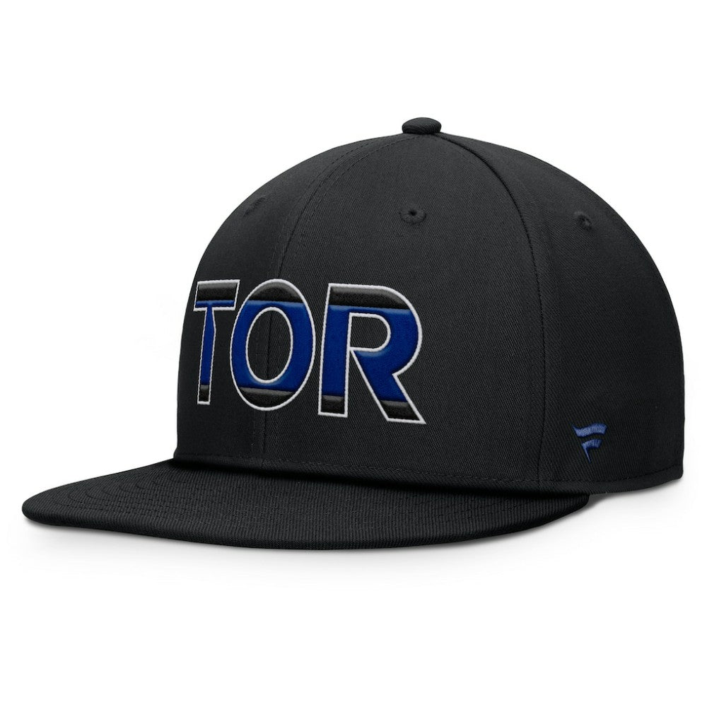 Toronto Maple Leafs Fanatics Authentic Pro Alternate Jersey Snapback Hat Black