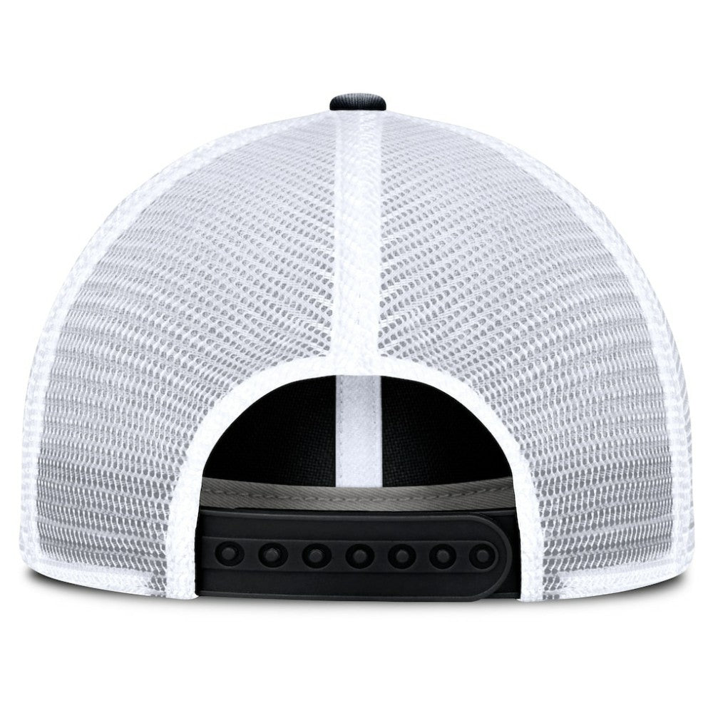 Pittsburgh Penguins Fanatics Averie Trucker Adjustable Hat Black/White