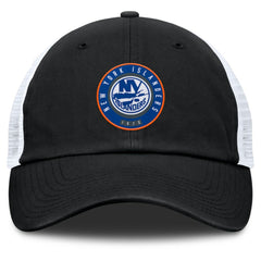 New York Islanders Fanatics Averie Trucker Adjustable Hat Black/Gray