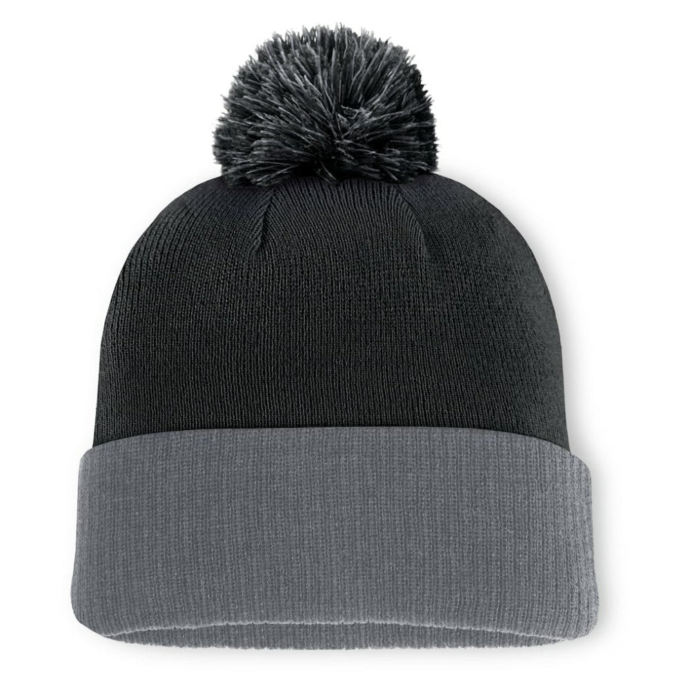 Philadelphia Flyers Fanatics Aspyn Cuffed Knit Hat with Pom Black