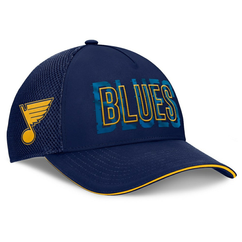 St. Louis Blues Fanatics Fundamental Flex Hat Navy