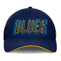 St. Louis Blues Fanatics Fundamental Flex Hat Navy