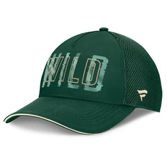 Minnesota Wild Fanatics Fundamental Flex Hat Green