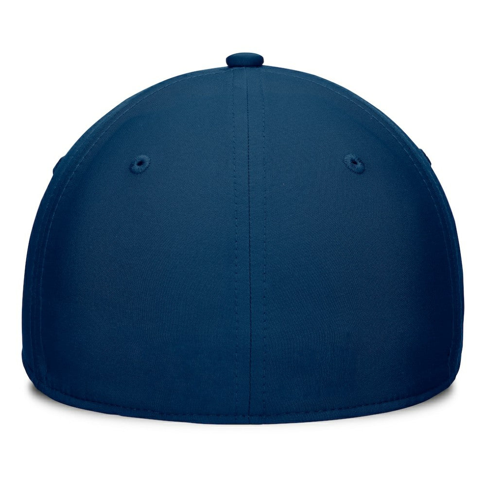 Seattle Kraken Fanatics Fundamental Top Shelf 2-Tone Flex Hat Gray/Navy
