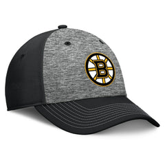 Boston Bruins Fanatics Fundamental Top Shelf 2-Tone Flex Hat Gray/Black
