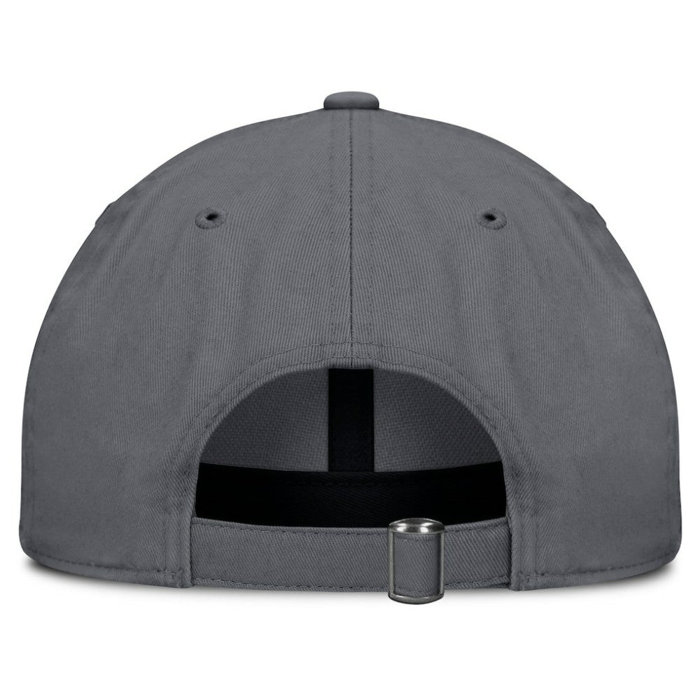 Chicago Blackhawks Fanatics Washed Adjustable Hat Charcoal