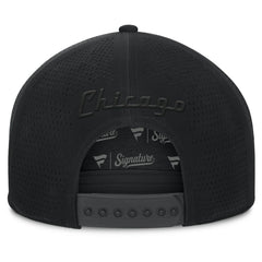 Chicago Blackhawks Fanatics Front Office Adjustable Hat Black