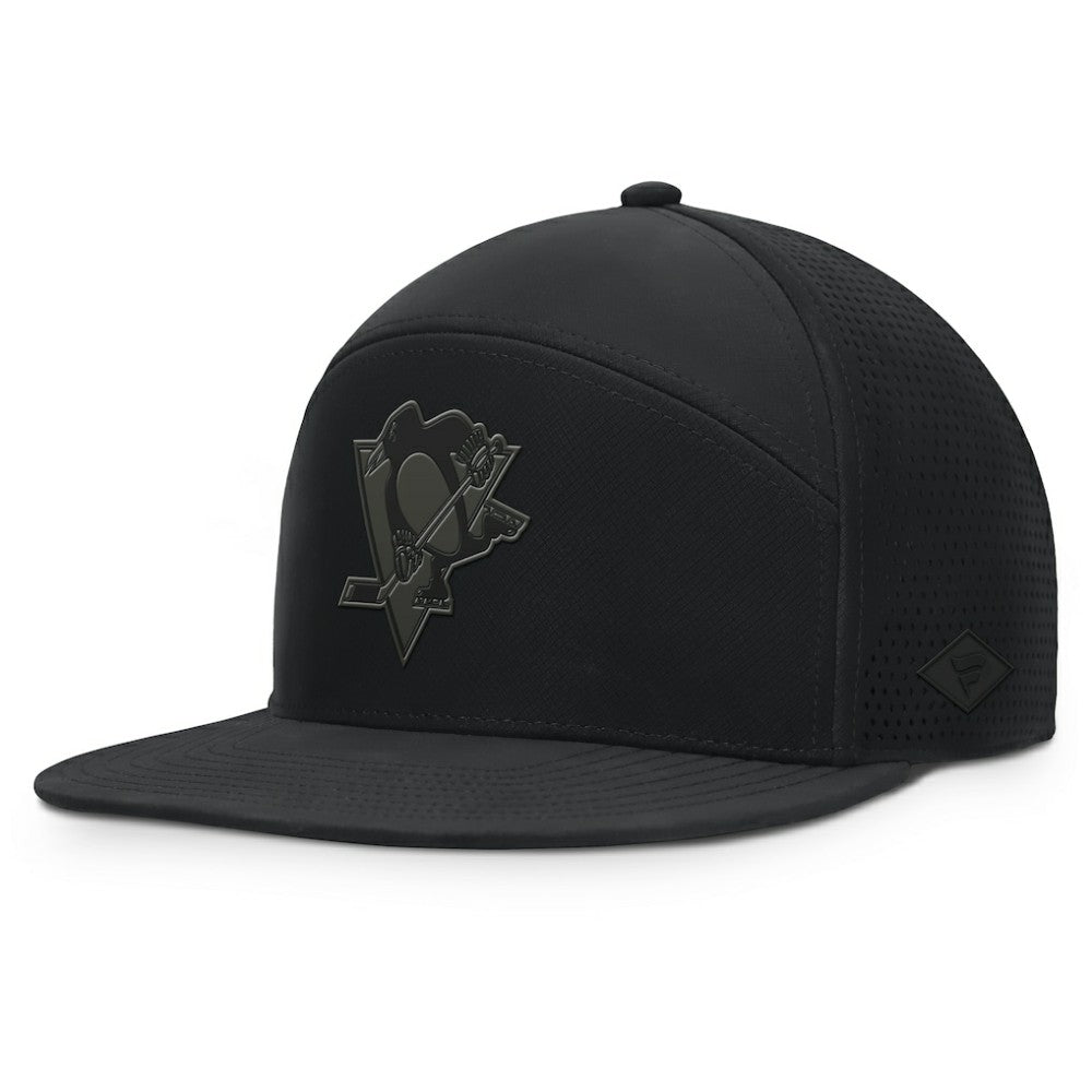 Pittsburgh Penguins Fanatics Front Office Adjustable Hat Black
