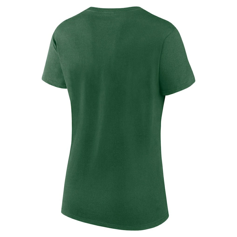 New York Jets Logo Athletic Women's Lean T-Shirt - Green cheap