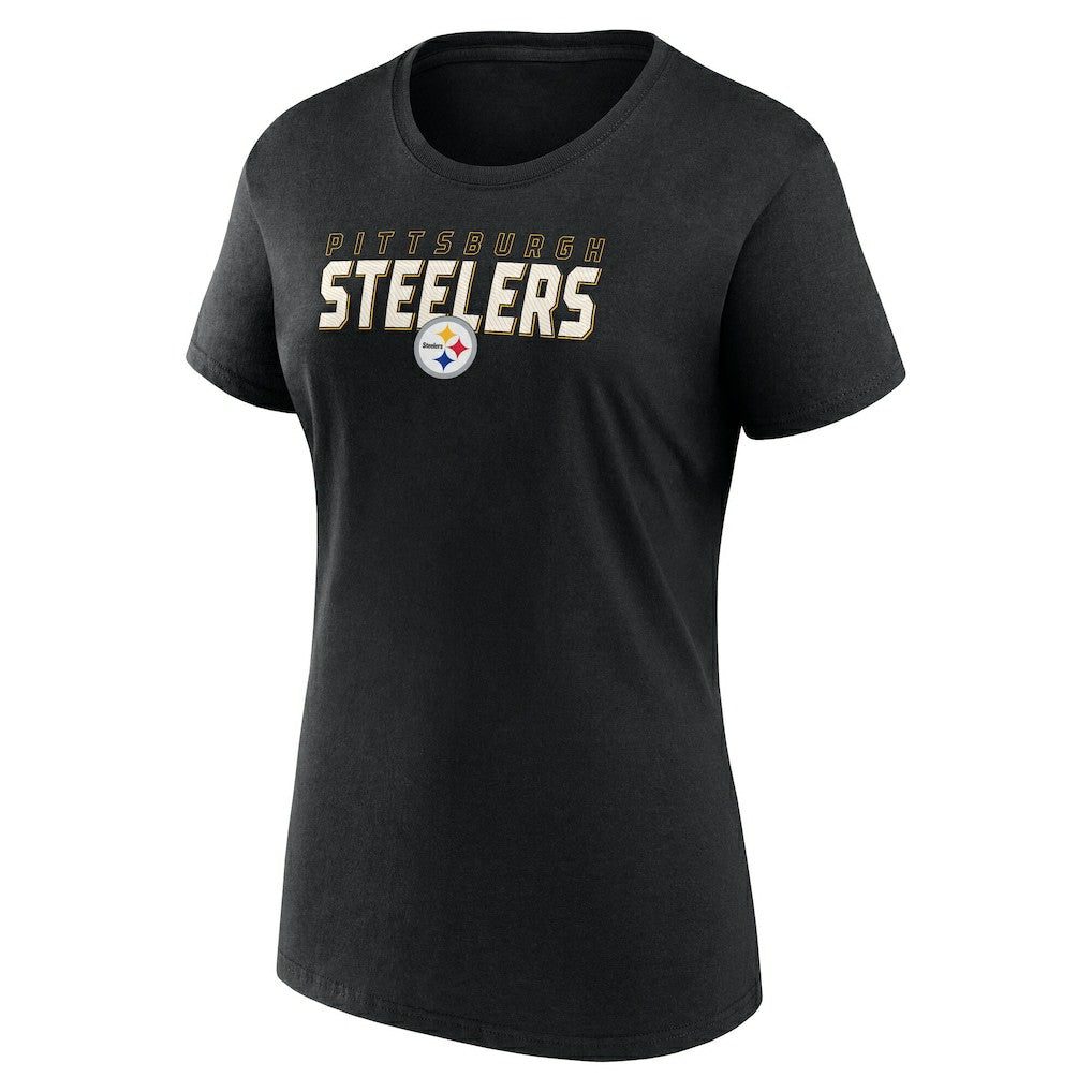 Pittsburgh Steelers Logo Athletic Women's Lean T-Shirt - Black online