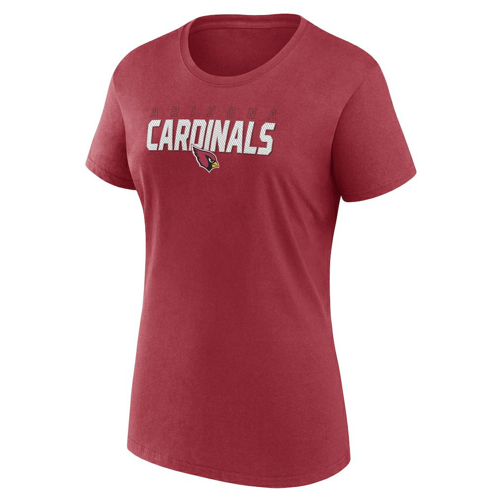 Arizona Cardinals Logo Athletic Women's Lean T-Shirt - Cardinal discount